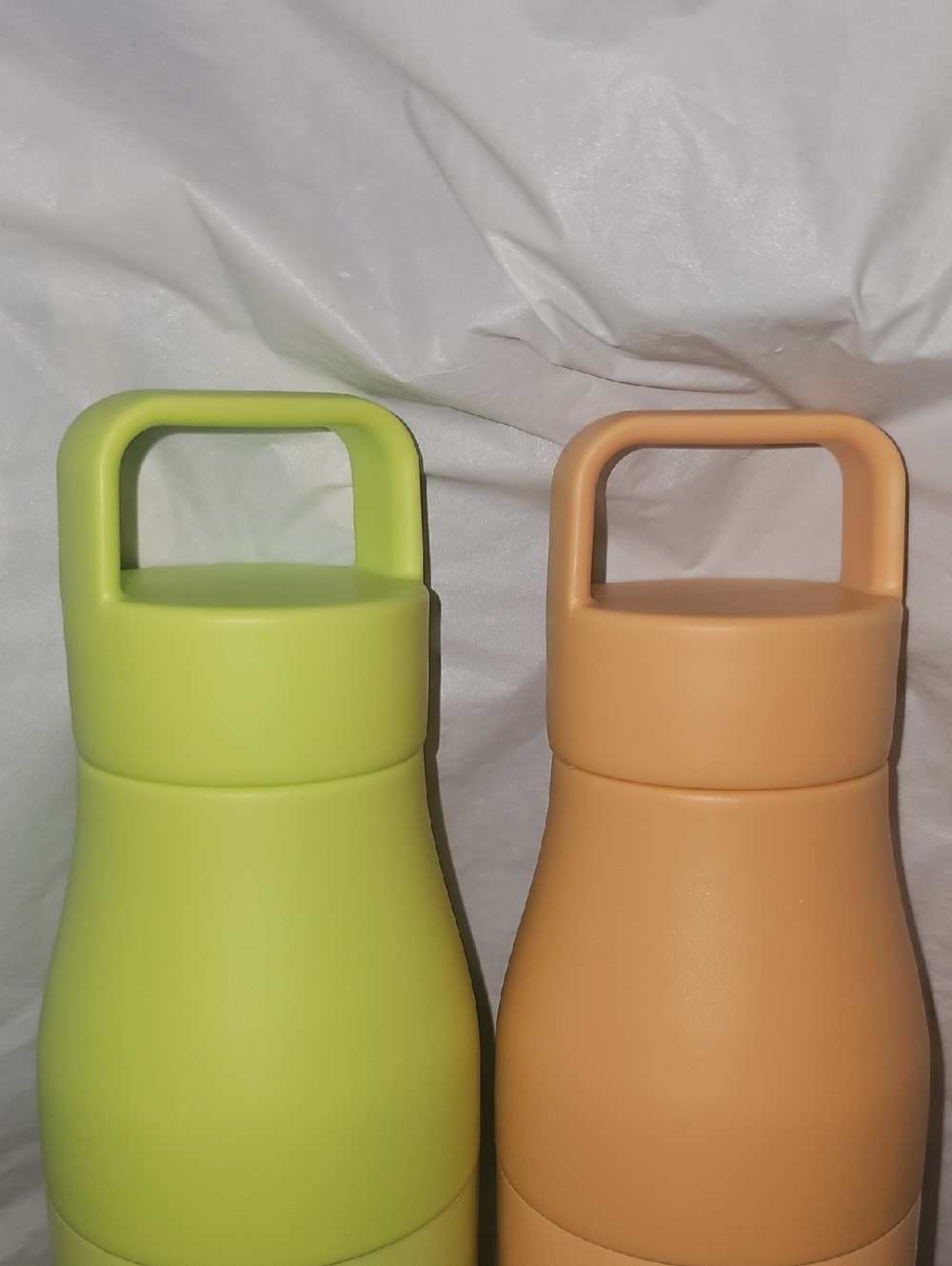 Embark 24 oz Water Bottle - Yellow/Green & Light Orange Screw-Top Lot of 2, New - Picture 8 of 15